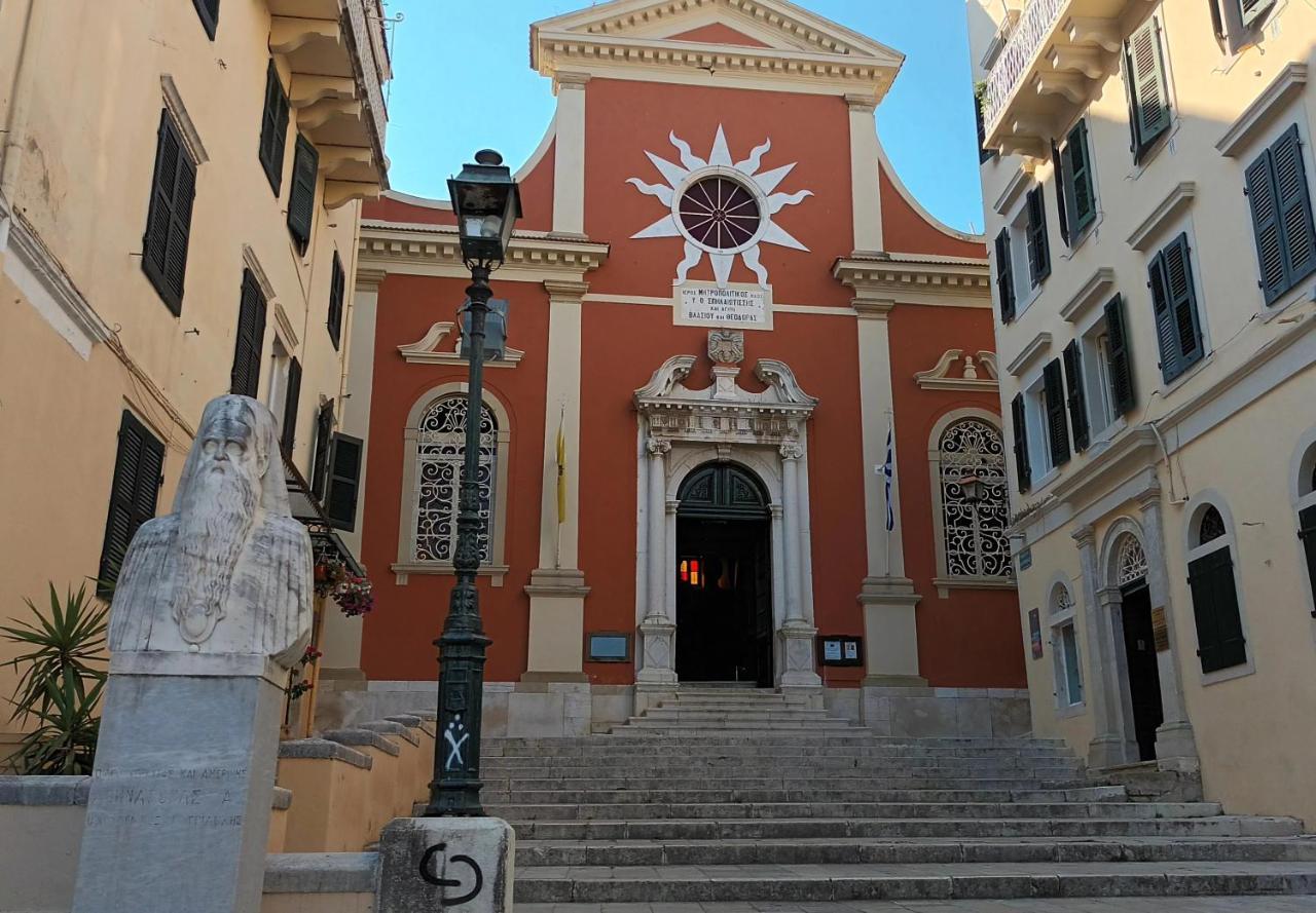 Eftihia Di Corfu Daire Korfu Dış mekan fotoğraf