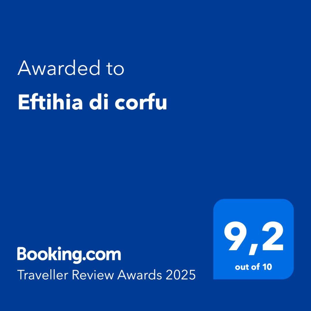 Eftihia Di Corfu Daire Korfu Dış mekan fotoğraf